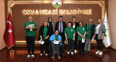 Başkan Aydın özel misafirlerini ağırladı