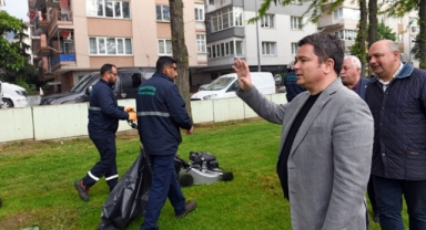 Başkan Erkan Aydın 1 Mayıs’ta emekçilerin yanında