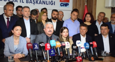 CHP Bursa’dan Özgür Özel’e saldırıya tepki