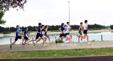 Genç sporcuların duatlon heyecanı