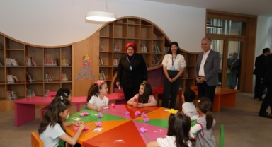 İnegöl'de miniklerden annelerine sürpriz
