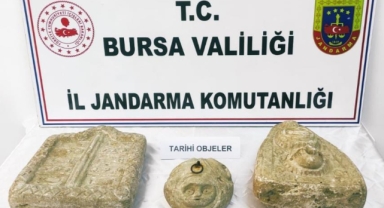 Jandarmadan tarihi eser operasyonu: 2 gözaltı