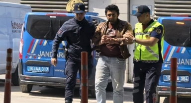 Jandarmaya ekiplerine saldıran genç tutuklandı