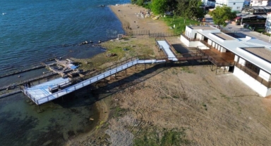 İznik'teki Bazilika havadan görüntülendi