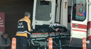Tabela takarken düşen din görevlisi yaralandı