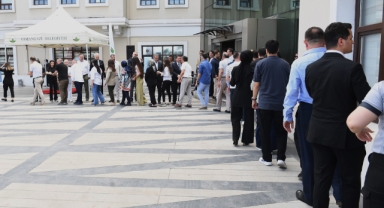 Başkan Aydın mesai arkadaşlarıyla bayramlaştı