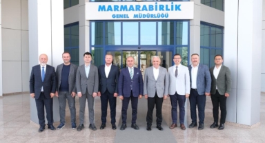 Başkan Şadi Özdemir’den Marmarabirlik’e ziyaret