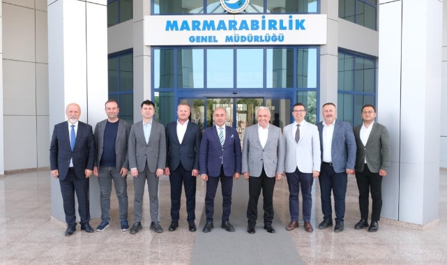 Başkan Şadi Özdemir’den Marmarabirlik’e ziyaret