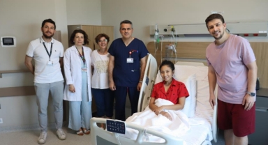 Dubai'den gelen hasta kritik ameliyatla sağlığına kavuştu