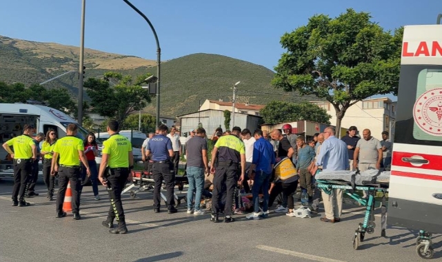 Gemlik'te feci kaza: anne ve küçük kızı ağır yaralı