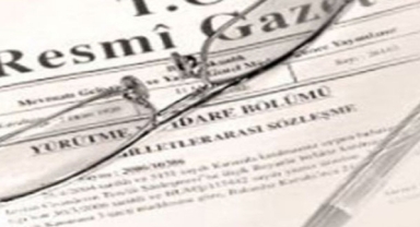 İnfaz düzenlemesi Resmi Gazete'de