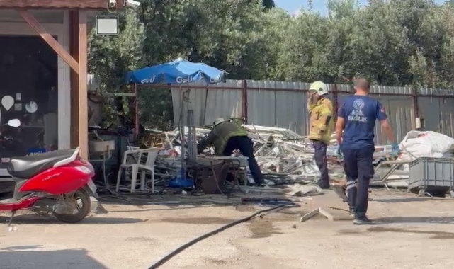 İznik’te LPG tankı patladı: 1 yaralı