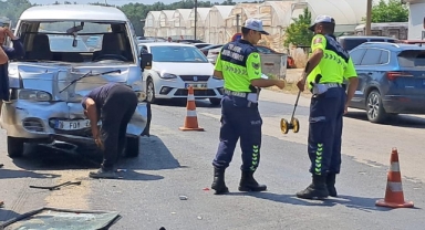 İznik'te trafik kazası: 1 yaralı