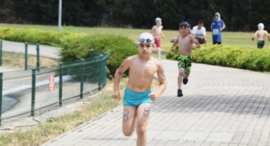 Osmangazi’de Triathle yarışları nefes kesti