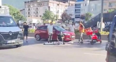 Üst geçidi kullanmadı, kazada ağır yaralandı