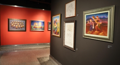 Usta ressam İbrahim Balaban’ın eserleri Bursalılarla buluştu