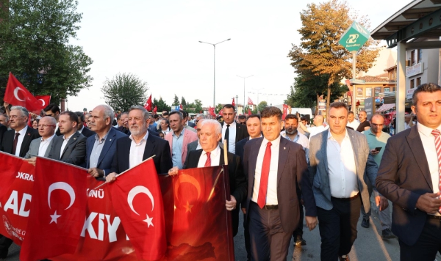 15 Temmuz Bursa’da törenlerle anıldı