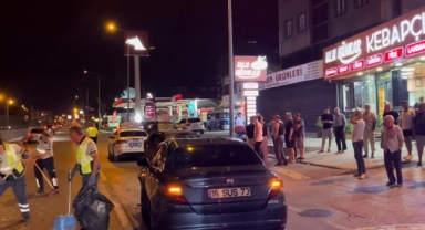 Alkollü sürücü makas atarken kaza yaptı: 2 yaralı