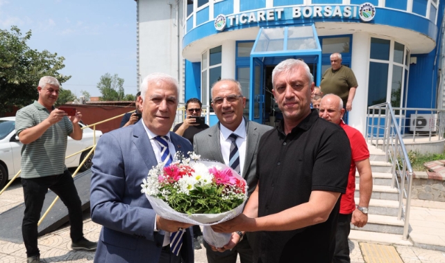 Başkan Bozbey Mustafakemalpaşa'da