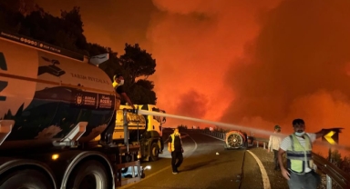 Bölge araç trafiğine kapatıldı!