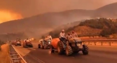Cepheye gider gibi alevlerin üzerine böyle gittiler
