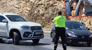 Dilan Çıtak, polisin üzerine araba sürdü