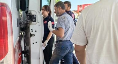 Elini bıçkıya kaptıran adamın parmakları parçalandı