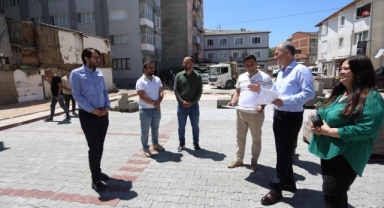 İnegöl'de kamulaştırılan alanlar otoparka dönüşüyor