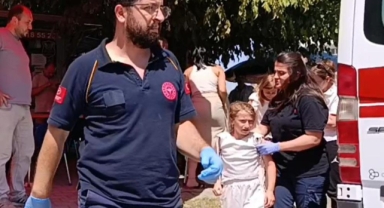 İnegöl'de kazada çocuklar ölümden döndü