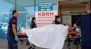 İnşaatın 3. katından düşen adam ağır yaralandı