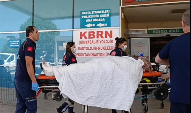 İnşaatın 3. katından düşen adam ağır yaralandı