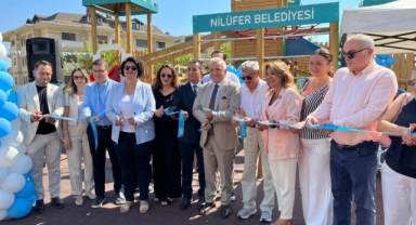 Nilüfer'de Dişbudak Parkı hizmete açıldı