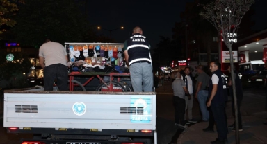Nilüfer’de seyyar satıcı operasyonu