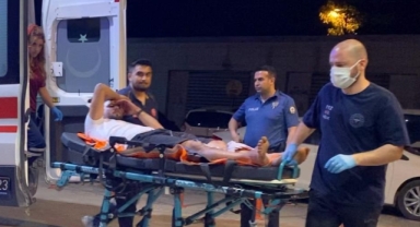 Telefonda başlayan tartışma kanlı bitti: 1 yaralı