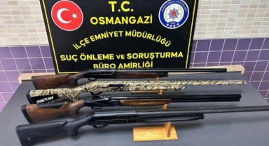 Tüfekle havaya ateş açan şahıslar gözaltına alındı