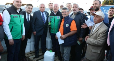 Bursa Büyükşehir'in 'sıvı gübresi'ne çiftçiden tam not