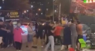 Bursa’da esnaf kavgası kamerada