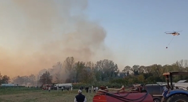 Bursa'da korkutan yangın