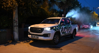 Bursa da temizlik ve ilaçlama harekatı