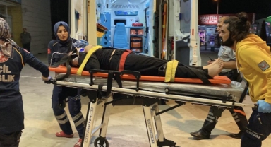 İnegöl'de 3. kattan düşen genç kız ağır yaralandı