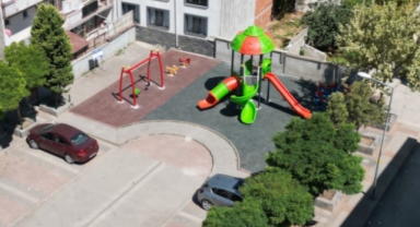 İnegöl'de eskiyen Çocuk Parkları yenileniyor