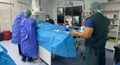 İnegöl Devlet Hastanesi'nde Anjiyo ünitesi yeniden hizmete girdi