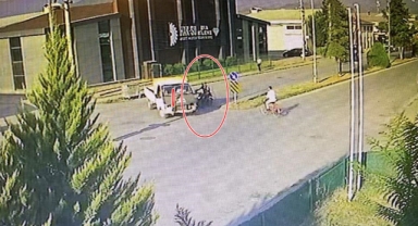 Kamyonetle çarpışan motosiklet sürücüsü yaralandı