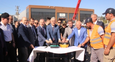 Kayapa OSB Polis Merkezinin temeli törenle atıldı