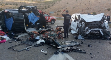 Malatya'da korkunç kaza: 4 ölü, 2 yaralı