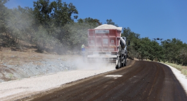 Mustafakemalpaşa’nın kırsal yollarına konfor geliyor