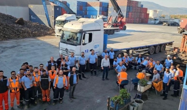 Roda Limanı'nda iş bırakma eylemi