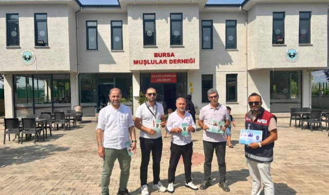 Vatandaşlar dolandırıcılara karşı bilgilendirildi