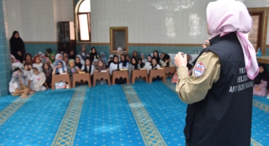 Yıldırım'da çocuklara afete hazırlık eğitimi