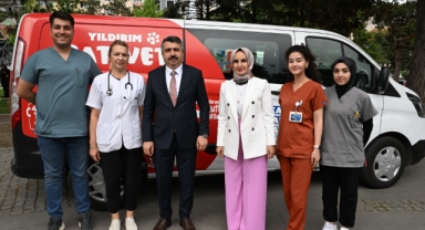 Yıldırım'da patili canlara mobil hizmet
